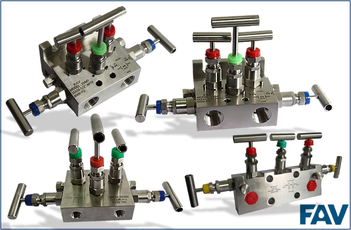 Five Way Manifold Valve