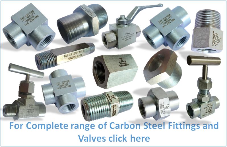 A105 Tube Valves.