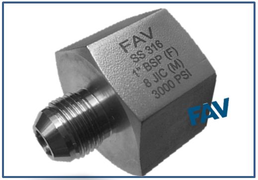 Adaptor JIC Male X BSP/NPT Female