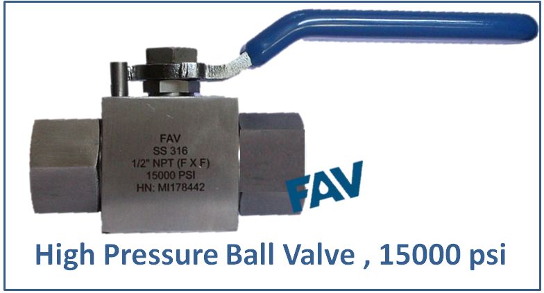 Ball Valve 15 K