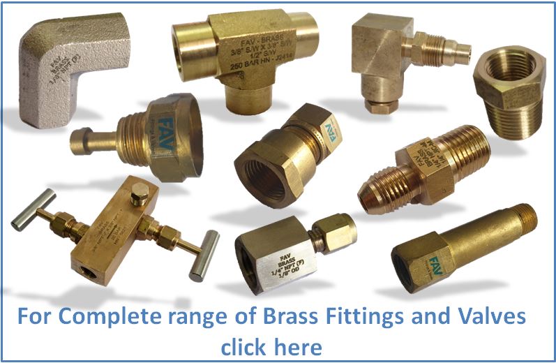 Brass Fittings and Valve