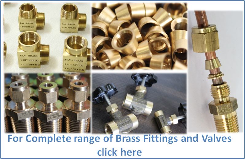 Brass Fittings and Valves