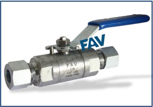 Steel A105 Ball Valve OD 1000 psi