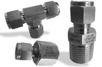 Double Ferrule Compression Fittings