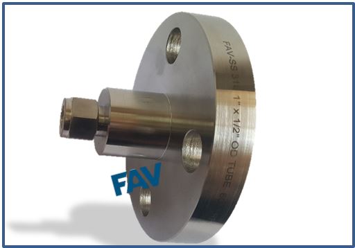 Flange to Compression Tube Adaptors