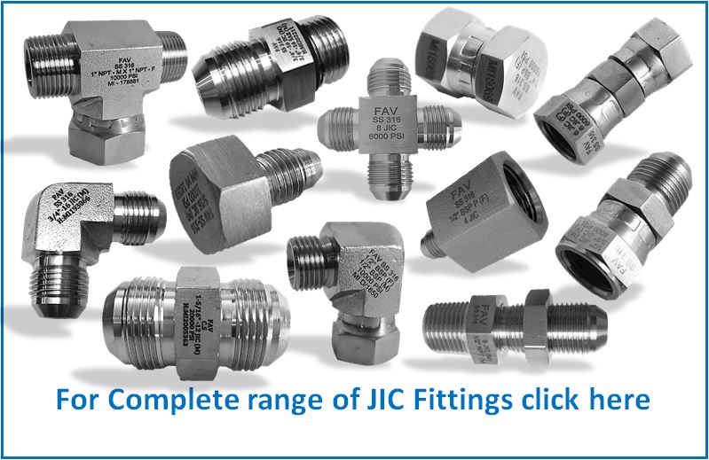 Stainless Steel JIC Fittings