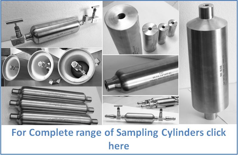 Gas Sampling Cylinder