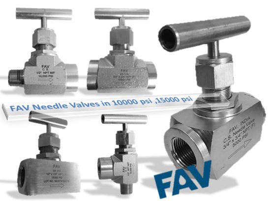 High Pressure Needle Valves .