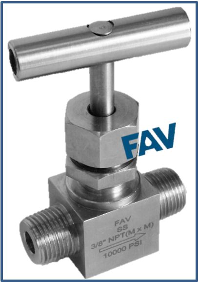 High Pressure Needle Valves 10000 psi Male X Male