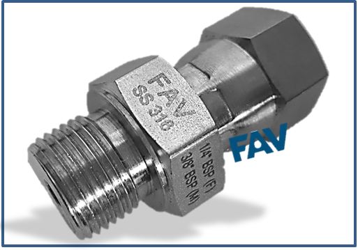 Swivel Adaptor BSP Male X Female 10000 psi