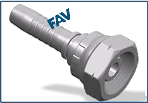 Hose Fitting (BSP Female Multiseal) - BSP FEMALE MULTISEAL