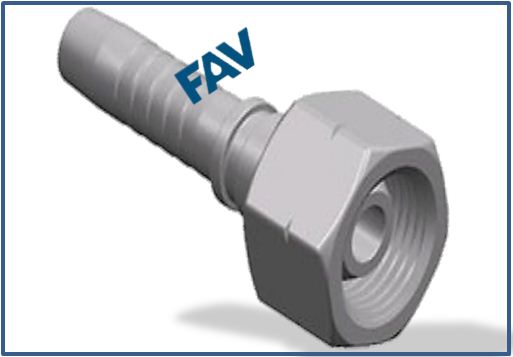 Hose-Fitting-BSP-Thread-60°-Cone-Fitting-BSP-FEMALE-60°CONE