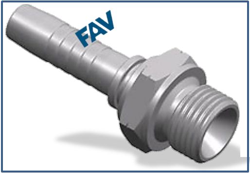 Hose-Fitting-BSP-Thread-60°-Cone-Fitting-BSP-MALE-DOUBLE-USE-FOR-60°CONE-SEAT-OR-BONDED-SEAL