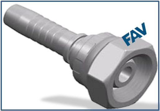 Hose Fitting (Metric Female Multiseal) - METRIC FEMALE MULTISEAL