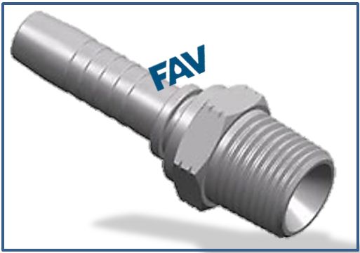 Hose Fitting (NPT Thread Fittings) - NPT MALE