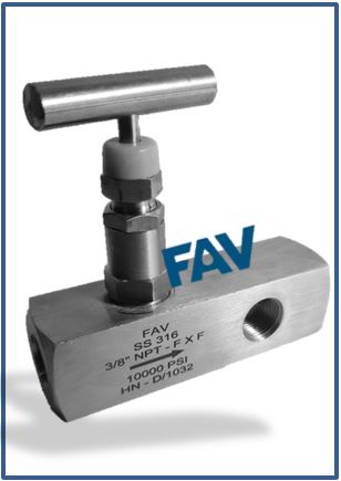 Needle Valve Guage Type with 4 ports