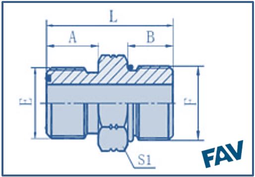 ORFS Fittings - ORFS MALE-SAE O-RING BOSS