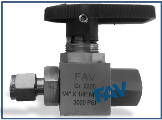 Panel Ball Valve Instrumentation