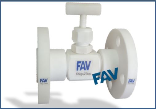 Teflon Flange Needle Valve-2