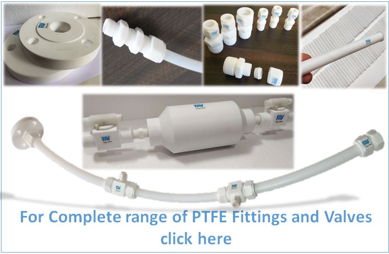 PTFE Tube Fittings and Valves