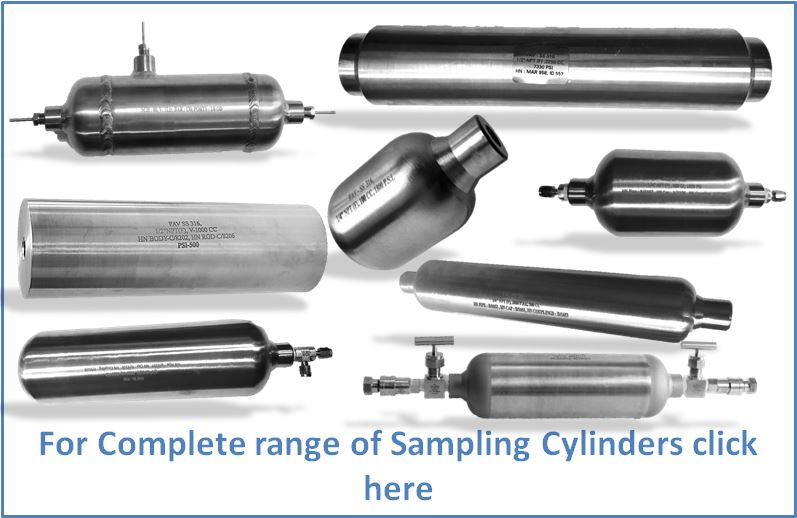 Stainless Steel Sample Cylinder