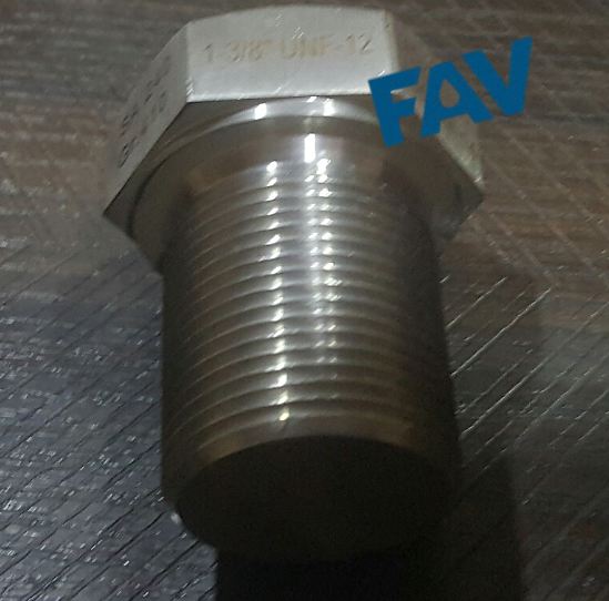 UNF Plugs for Heat Exchanger