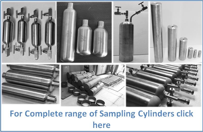 Stainless Steel Sampling Cylinder