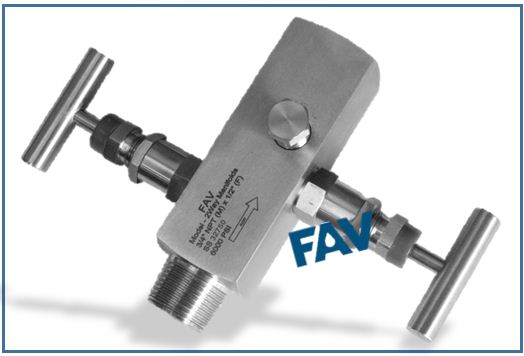 Duplex Manifold Valve Male x Female