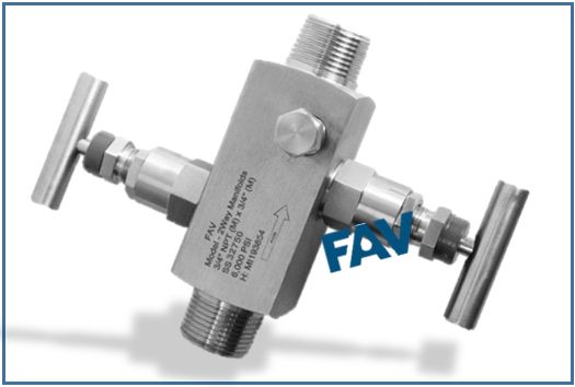 Duplex Manifold Valve Male x Male