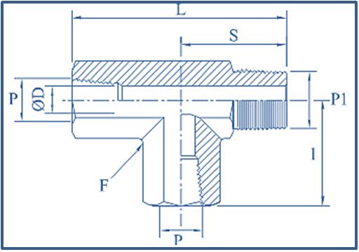 Duplex Pipe Street Tee