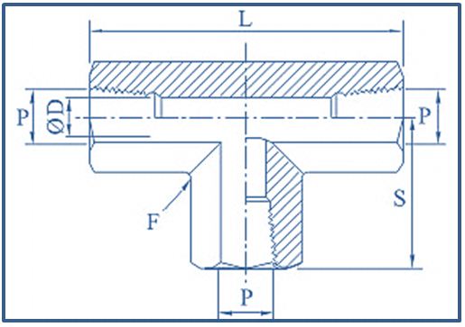 Duplex Pipe Tee