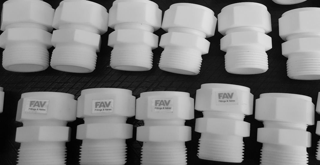 Teflon Compression Fittings