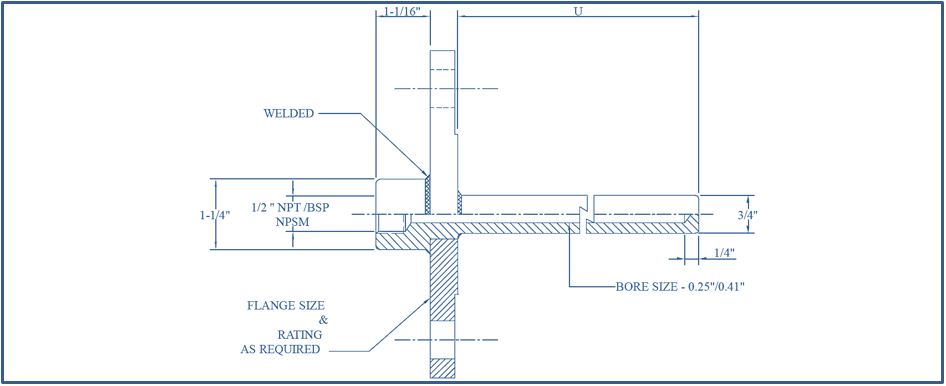 Flange Thermowells