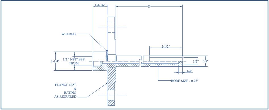 Thermowell Flanged