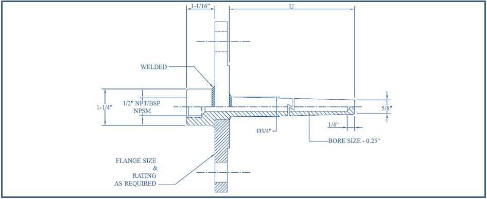 Thermowell Flanged