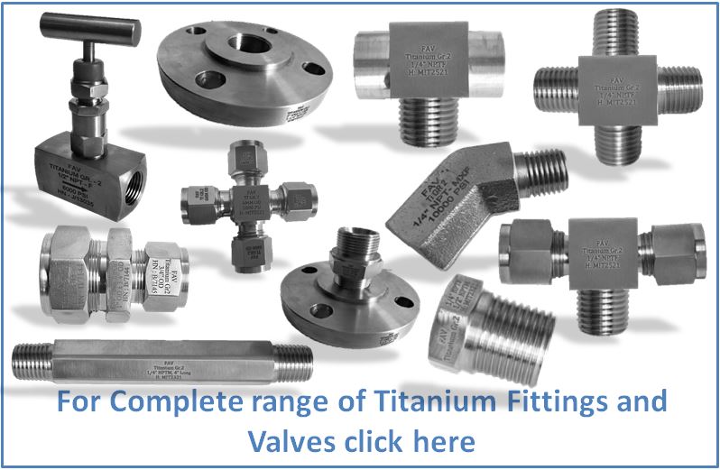 Titanium GR2 Adapters