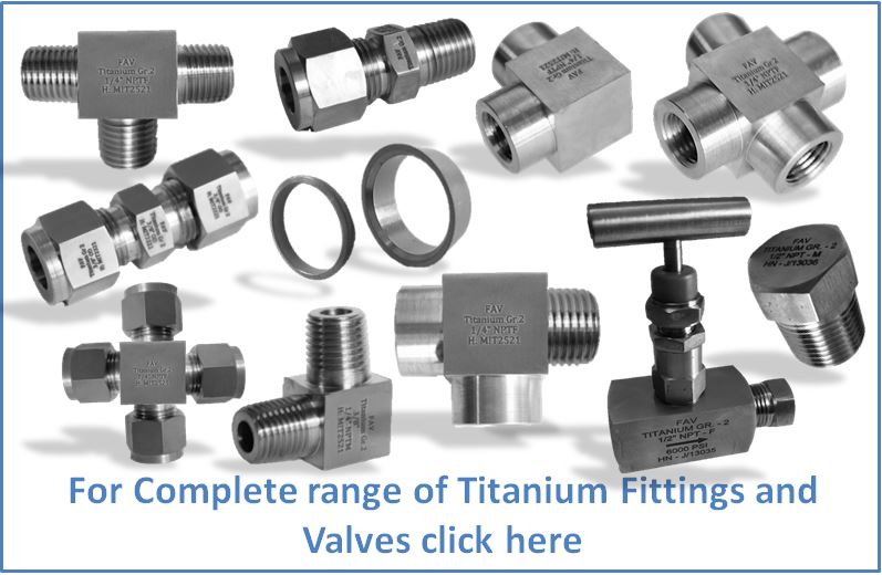 Titanium GR2 Pipe Fittings