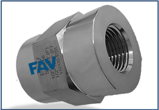 Titanium Gr 2 Hex Coupling