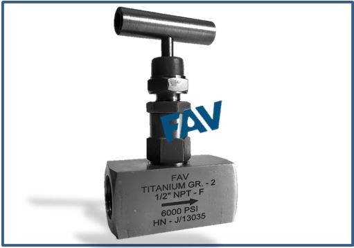 Titanium Gr 2 Needle Valve